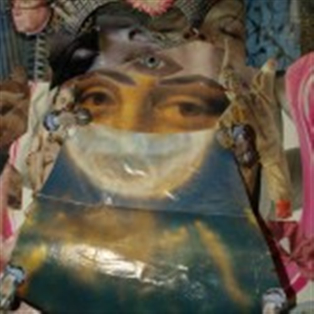 Burqa 1, collage GEHEL